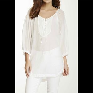 Embroidered Tunic Blouse